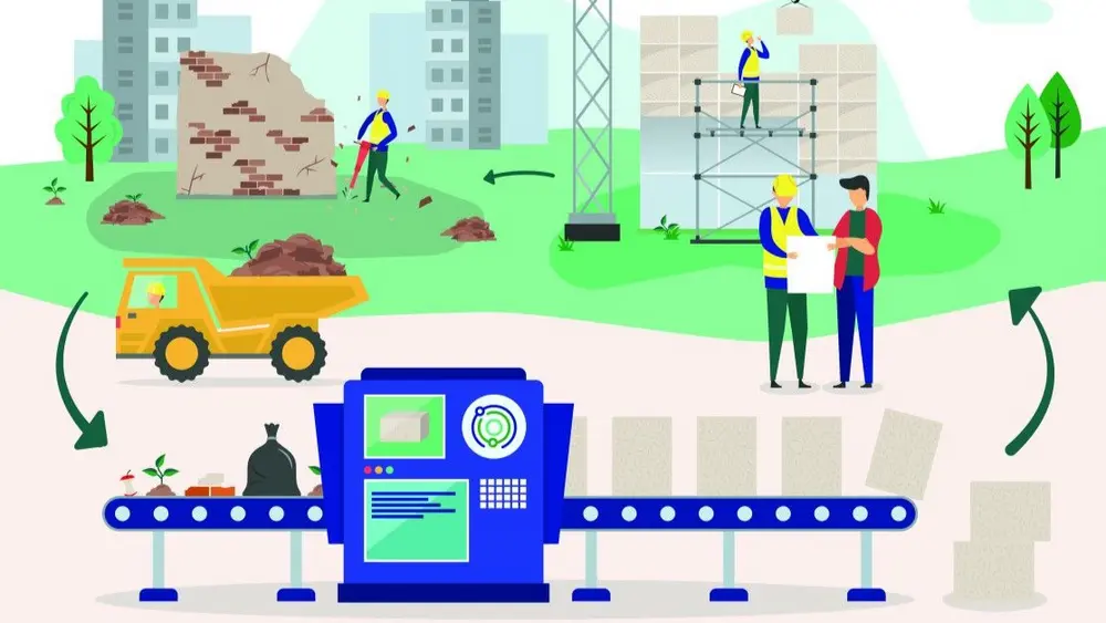 Circulair bouwen - visual