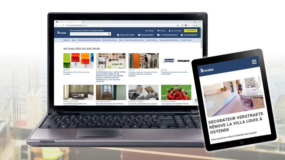 Decoratie pc + tablet