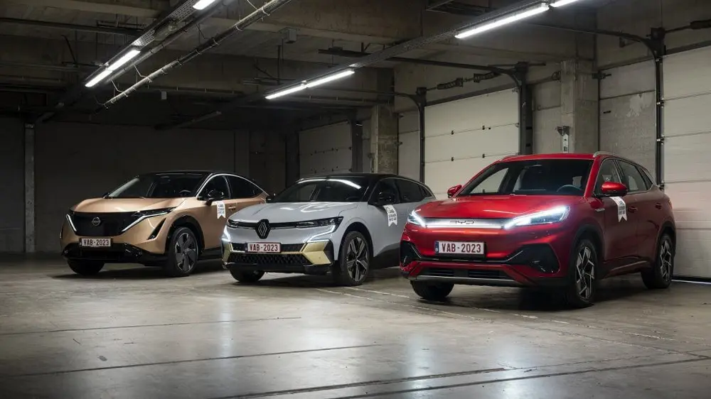 Podium elektrische voertuigen