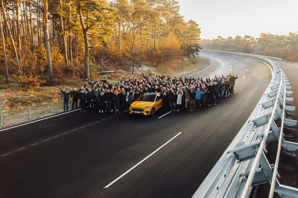 Personeelsleden bij opening