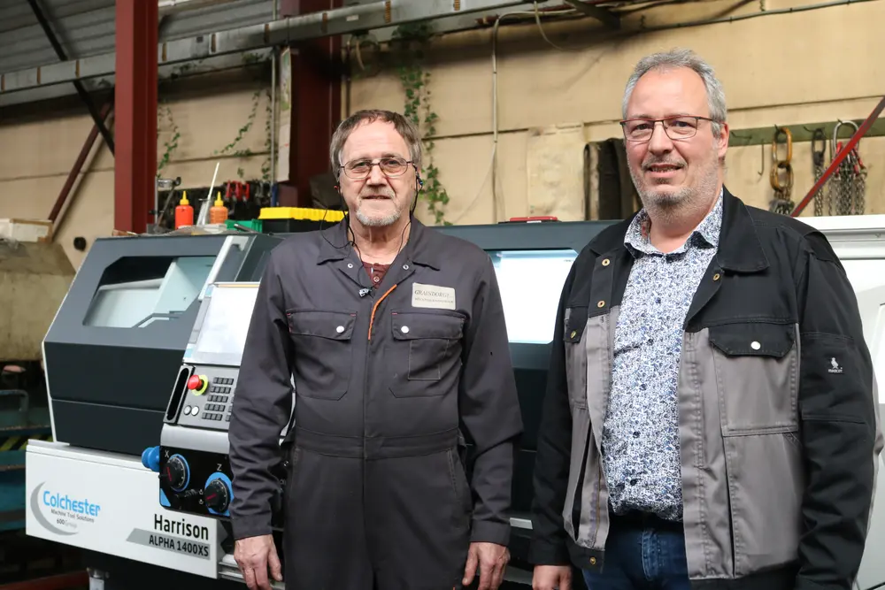 Fabrice Graindorge met verspaner