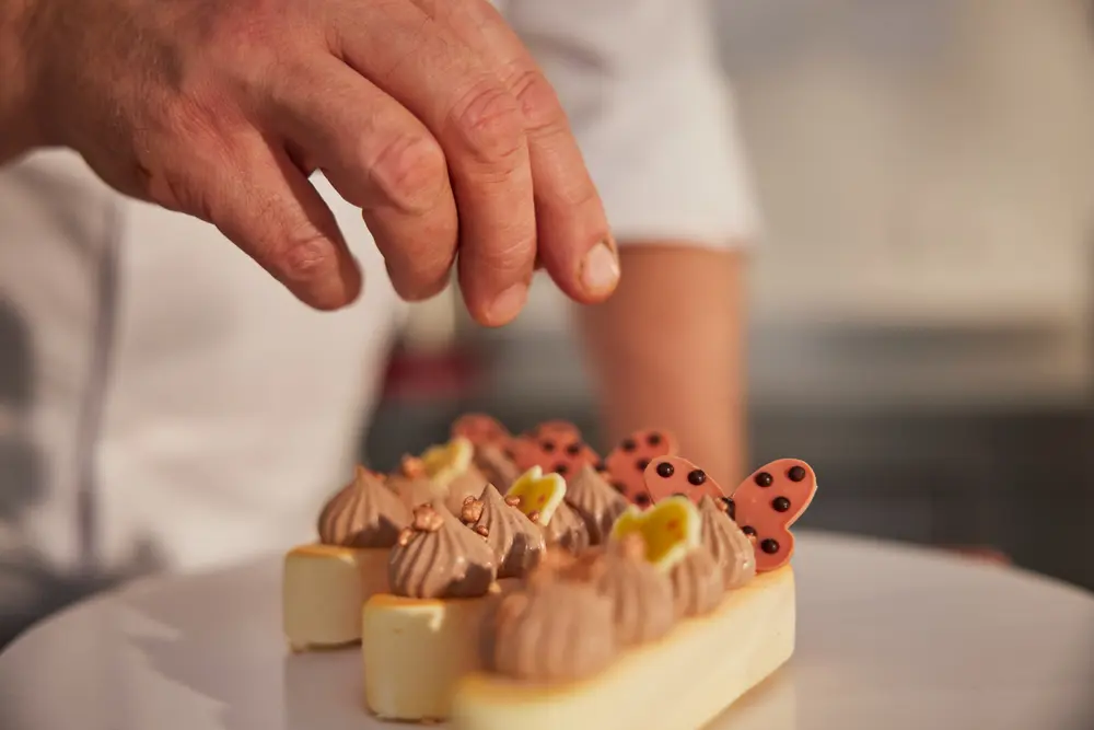 Vlindergebak Mona Lisa Studio by Barry Callebaut