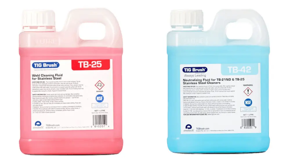 TIG Brush vloeistoffen