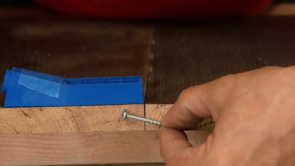 zo werkt een pocket hole verbinding met de kreg jig