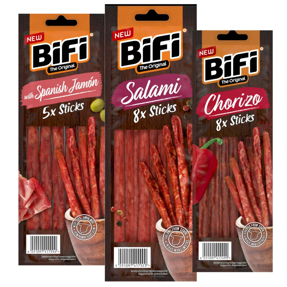 bifi sticks nieuw in assortiment
