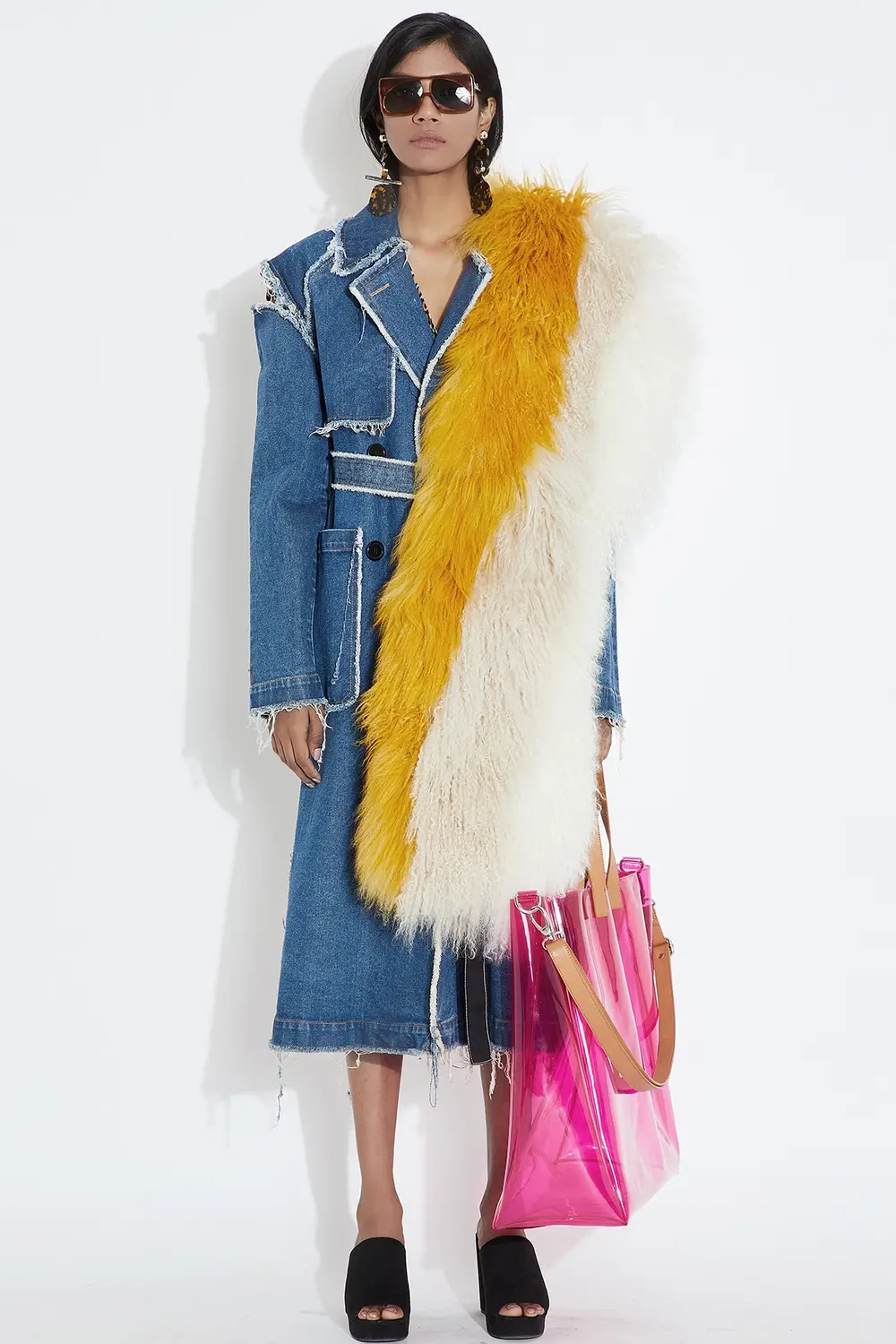 Druuv Khapoor fluffy sjaal