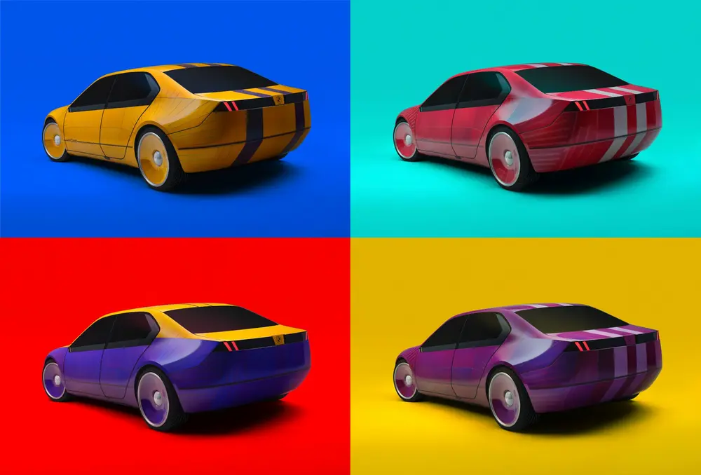 BMW i Vision Dee - Collage