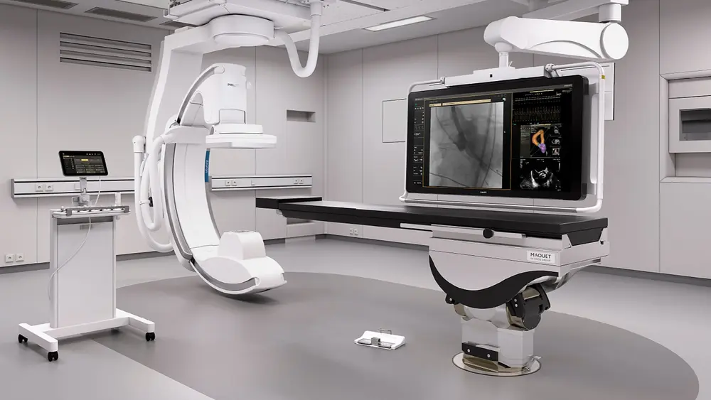 Collin Drent ontwikkelde zijn eerste modellen op basis van de data die door een CT-scanner worden geproduceerd (foto Philips)