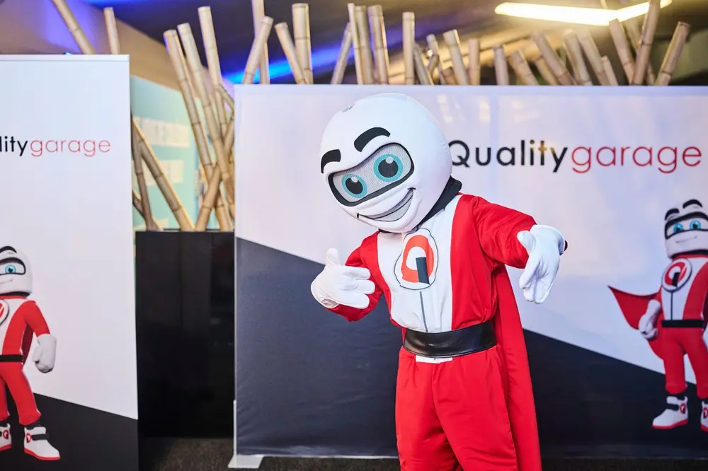 Mascotte Qualitygarage