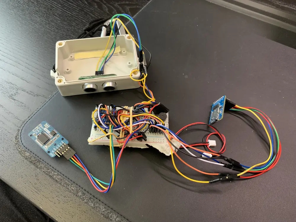 Prototype van sensor en edge microcontroller