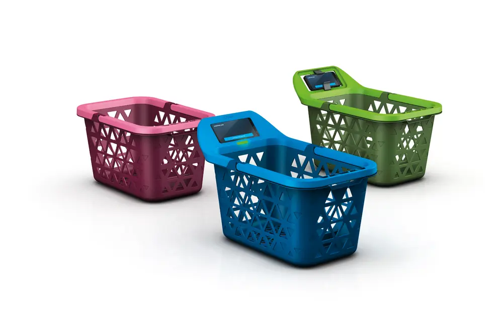 Smart basket Wanzl