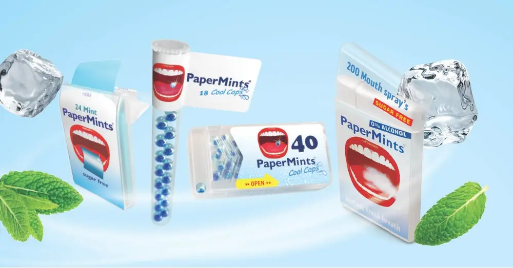 PaperMints voor frisse adem