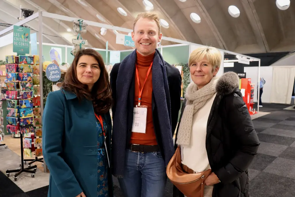 Sandra, Joël en Hilde van de Lettertrap