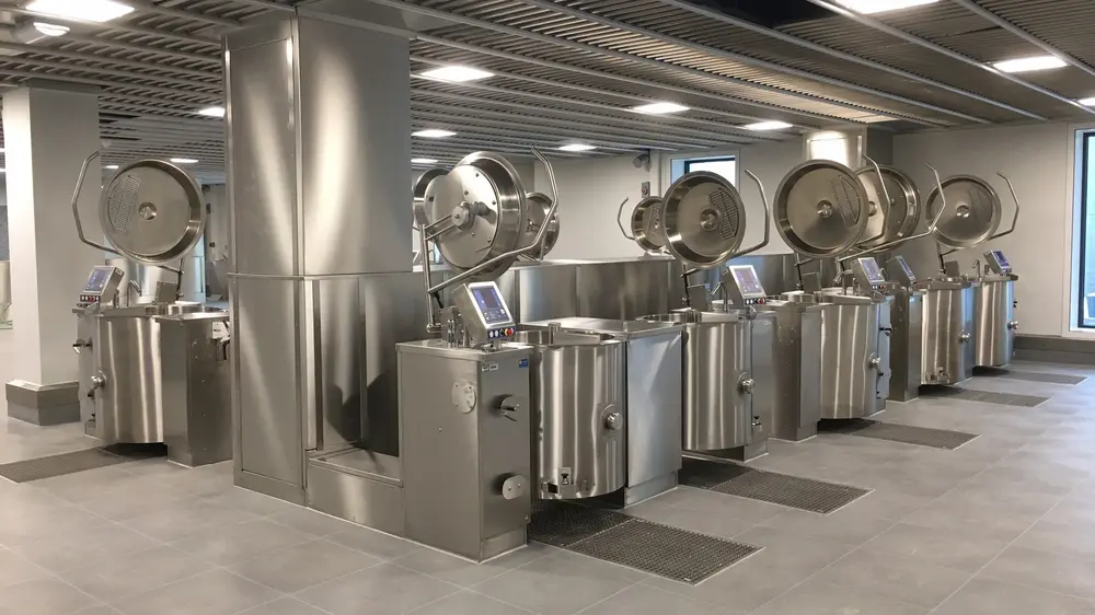 Kookketels Sabemaf grootkeuken