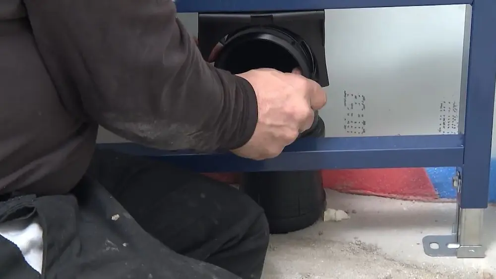 waterafvoer voorbereiden