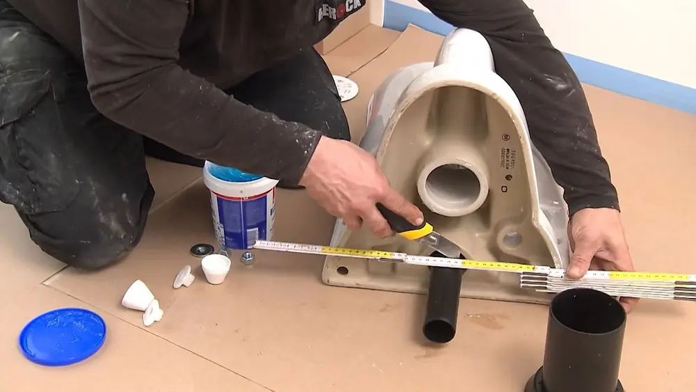 afvoer toilet op maat maken