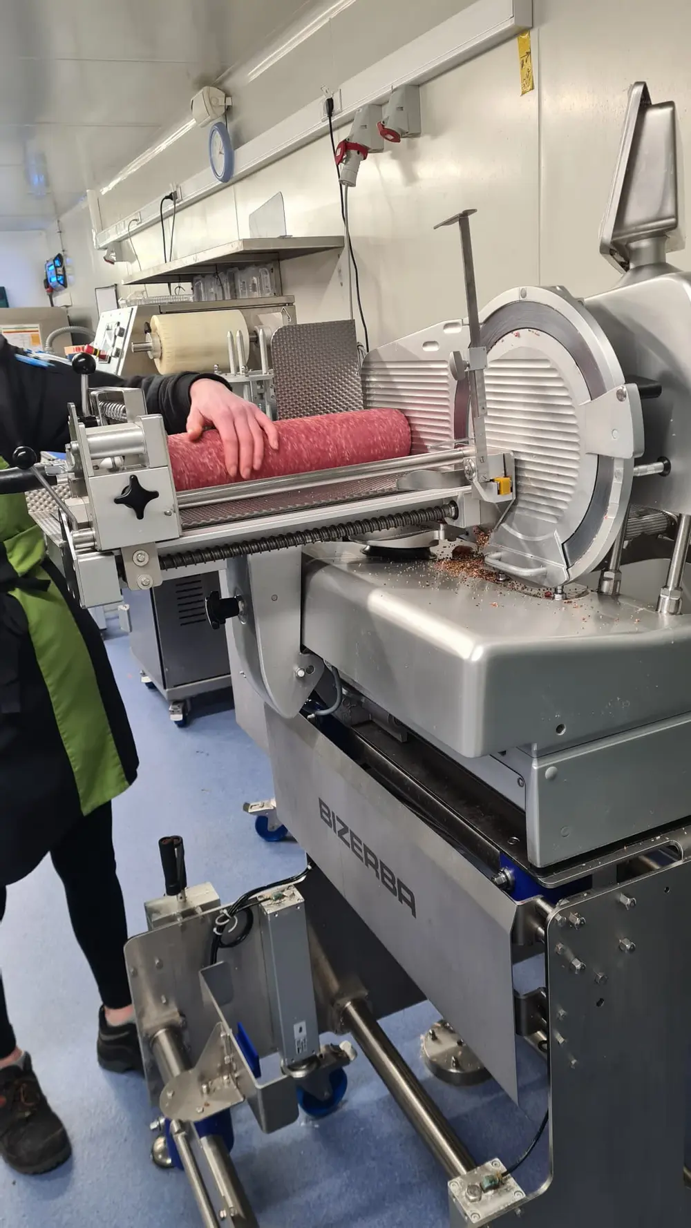 Bizerba snijlijn voor charcuterie