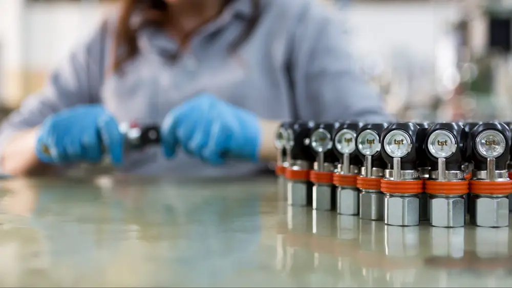 TST knikkoppelingen voor persluchttoepassingen