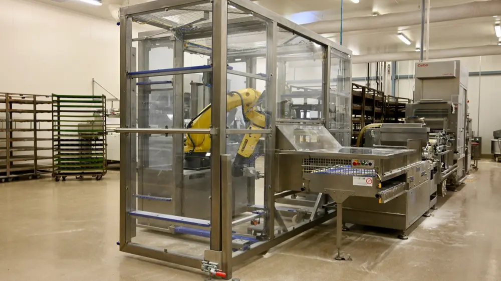 Mobiele robot verplaatsbaar