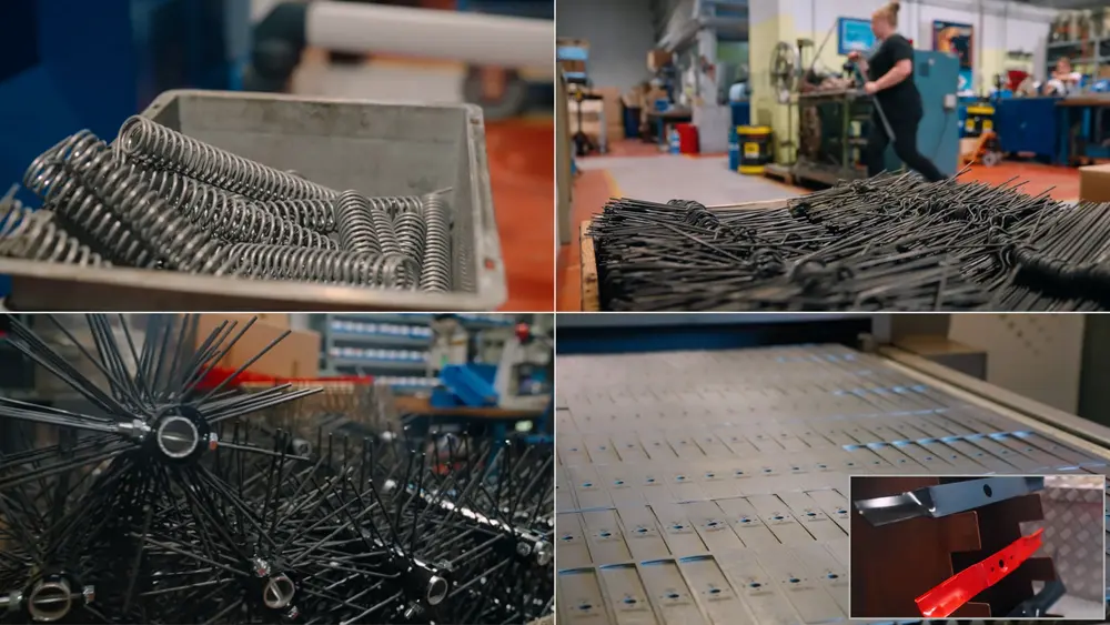 Dalemans Industries is specialist technische veren en de enige speler op de Belgische markt die tuinbouwmessen vervaardigt.