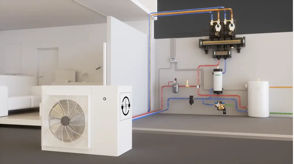 caleffi warmtepompsystemen