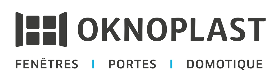 Logo - OKNOPLAST - Fenêtres - Portes - Domotique