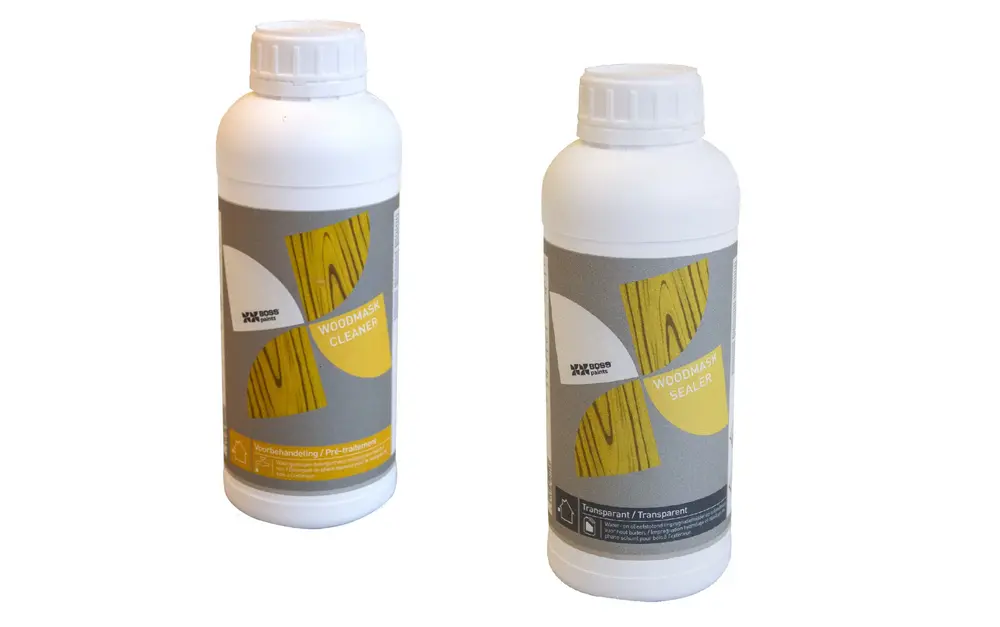wood cleaner en wood sealer