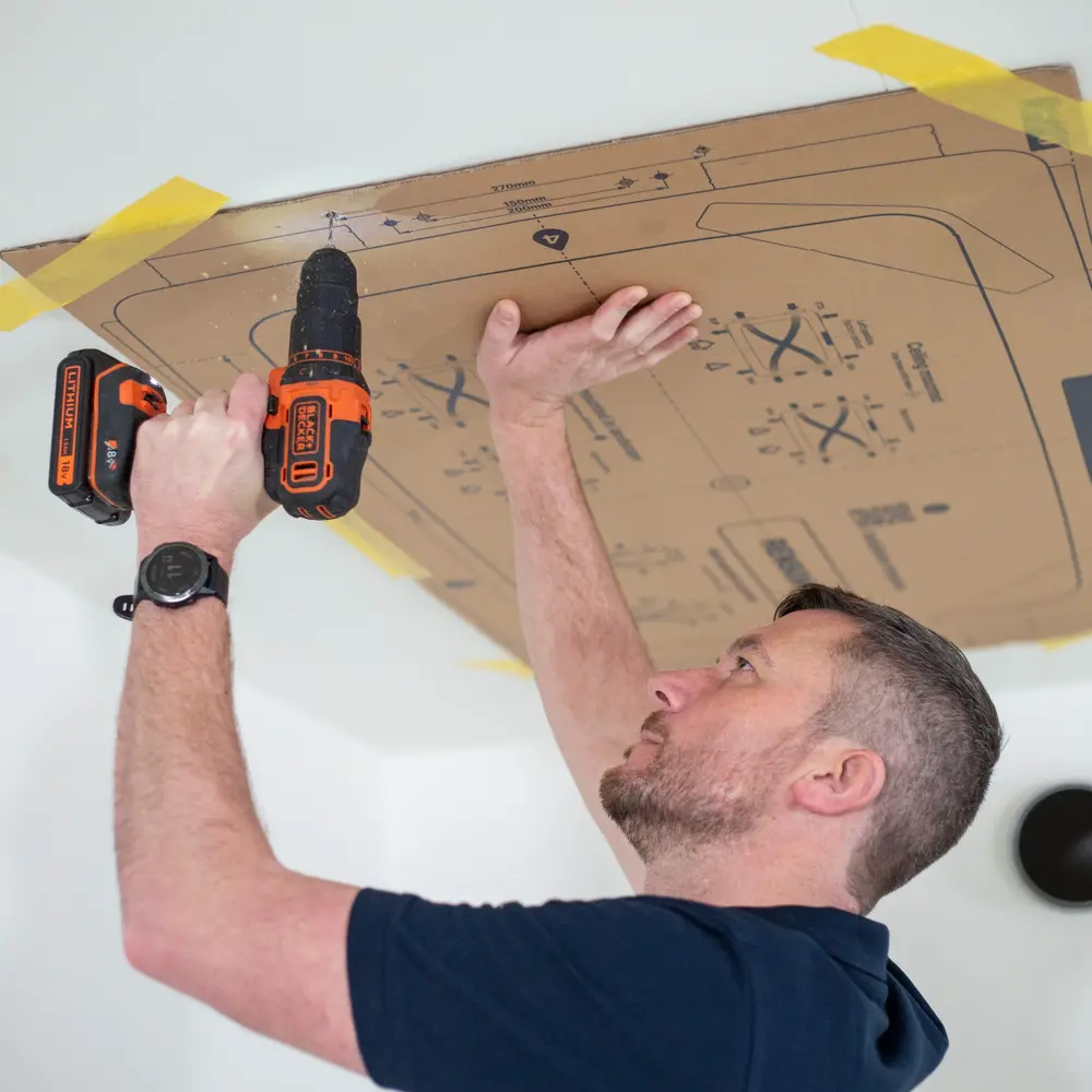 Installatiegemak met boorpatroon