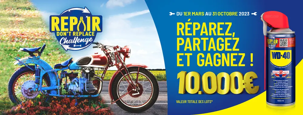 wd40 challenge repair don\'t replace