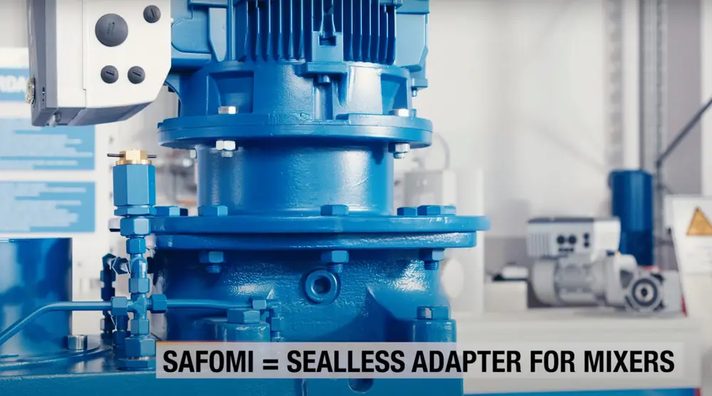 SAFOMI-IEC adapter voor mixers