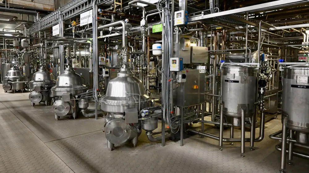 Friesland Campina pasteurlijn