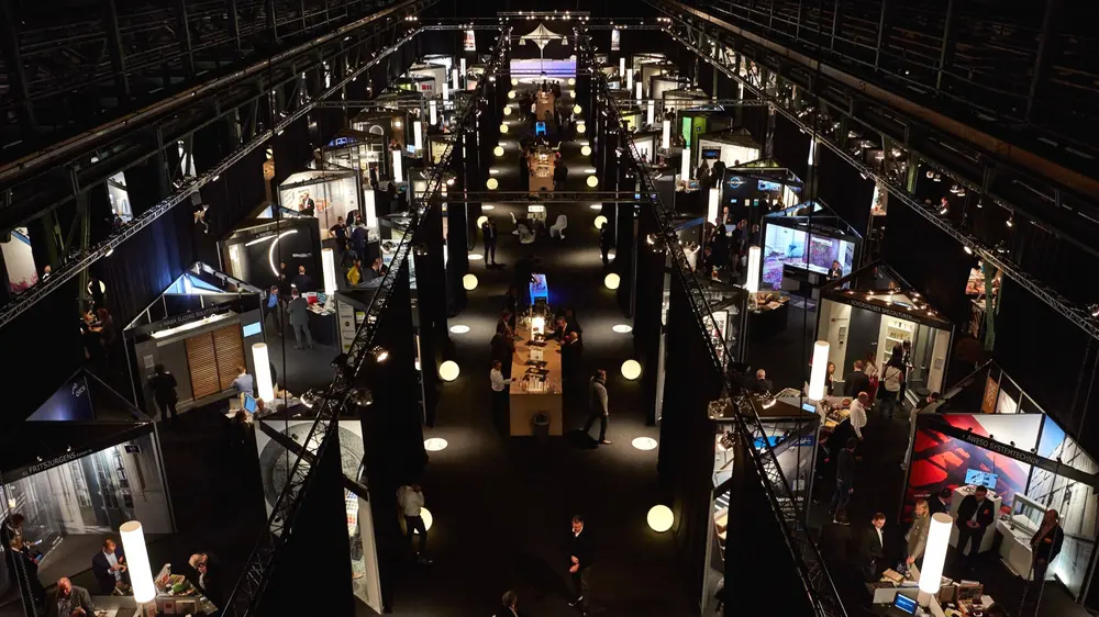 architect at work beurs