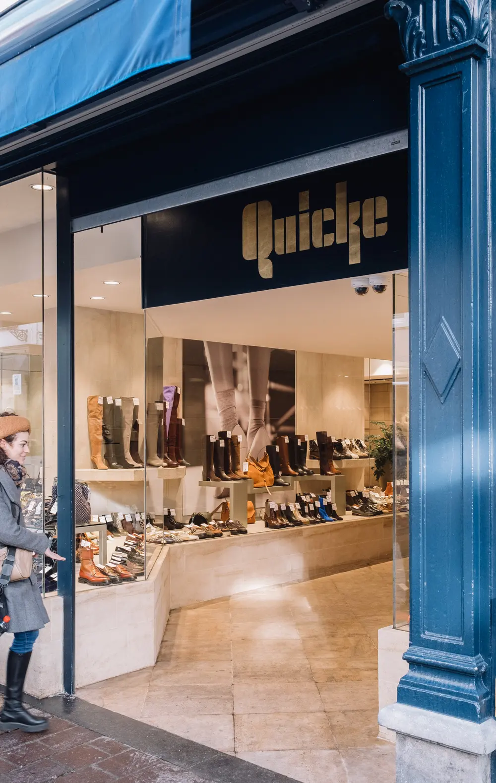 Quicke Shoes etalage