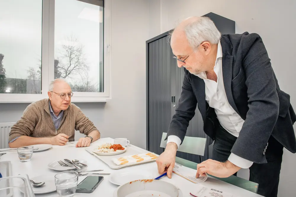 Marc Declerck en Willem Asaert