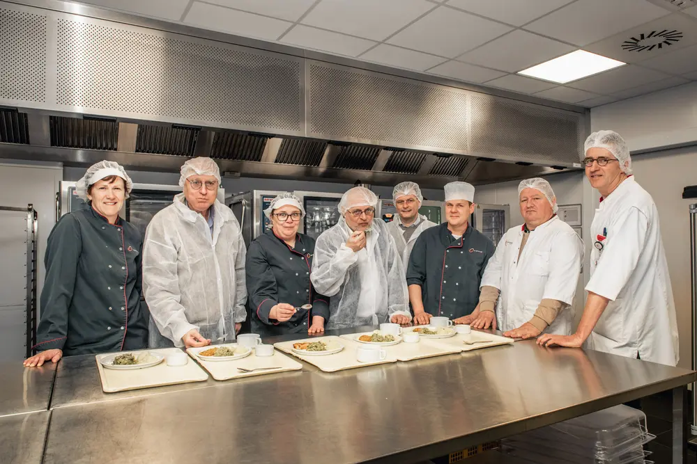 Keukenteam AZ Groeninge en Gault&Millau