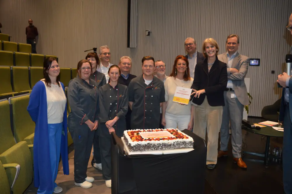 Team AZ Groeninge met erkenning