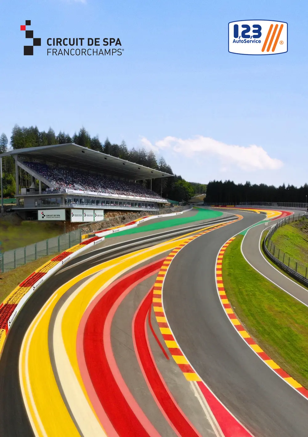 circuit spa-francorchamps 1,2,3 auto