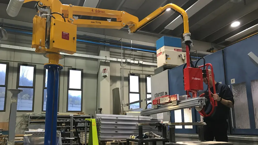 De industriële manipulatoren van Arcadel worden telkens op maat gemaakt