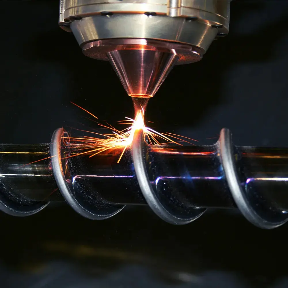 Le revêtement laser prolonge la durée de vie des composants