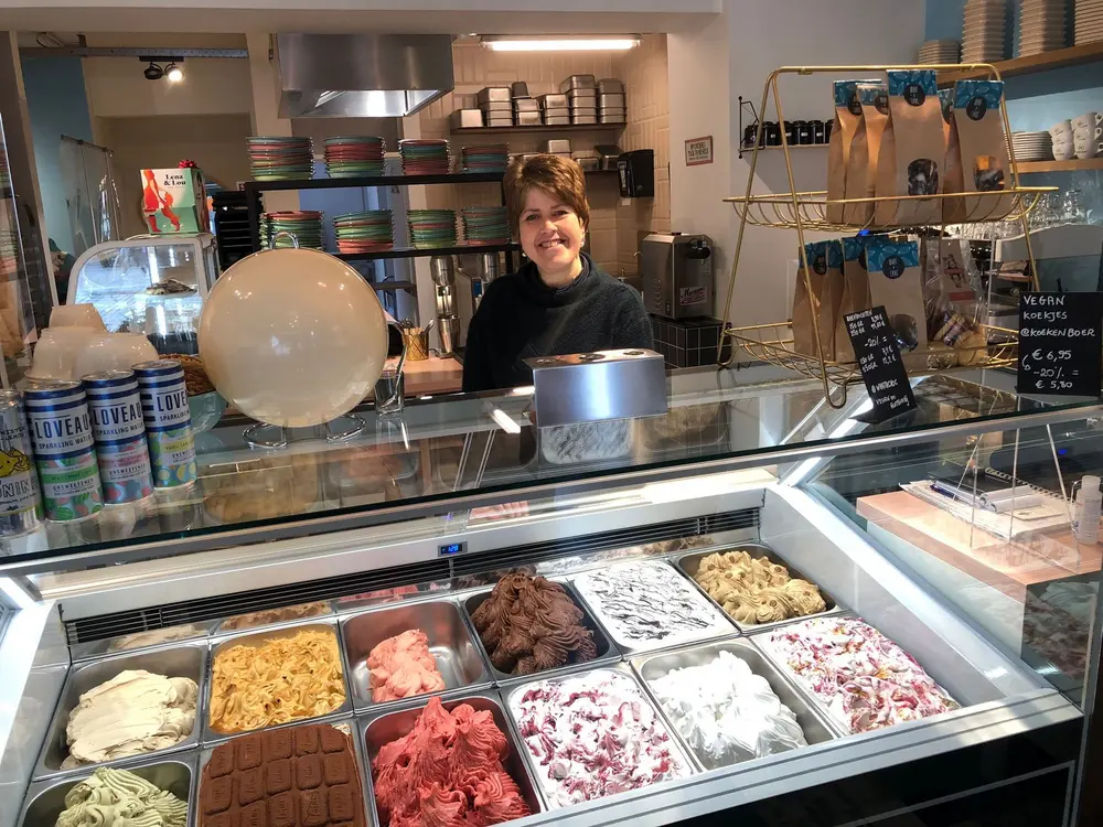 hilde gos plantaardig ijssalon