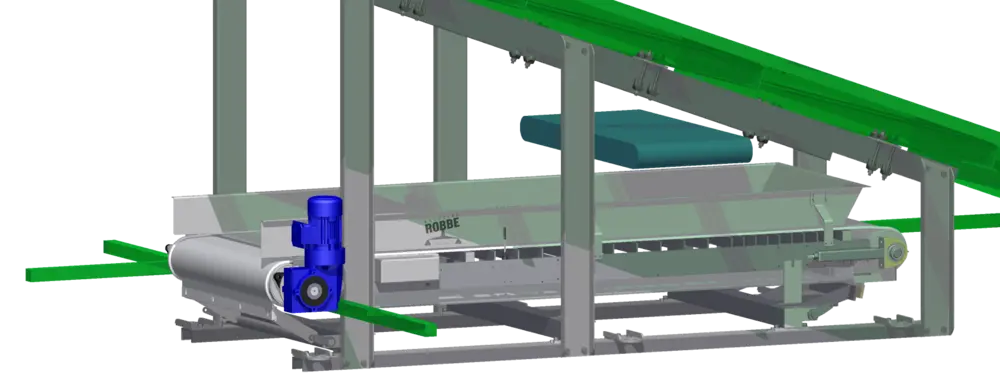 3D-model van weighfeeder