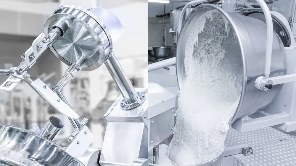 Kneedtoepassing bakkerij