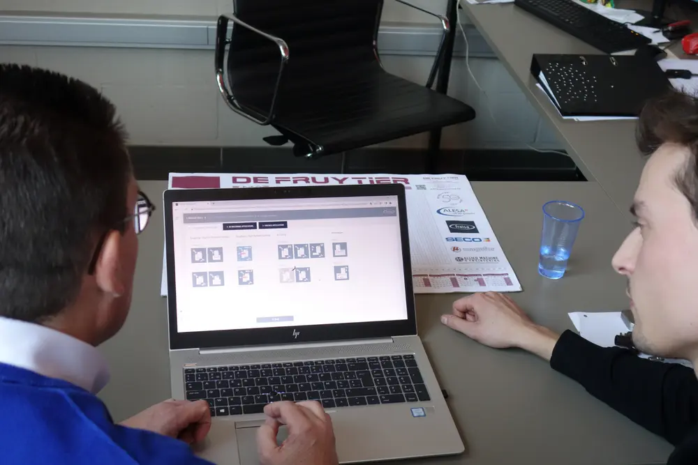 Patrick D'haeyere (De Fruytier) et Ewout Sollier (METVICO)