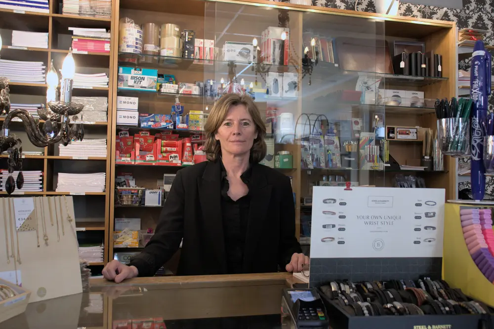 Ten huize van De blauwe pen