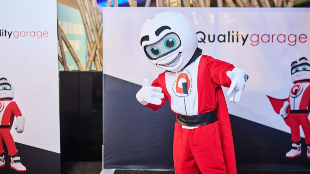 Mascotte Qualitygarage