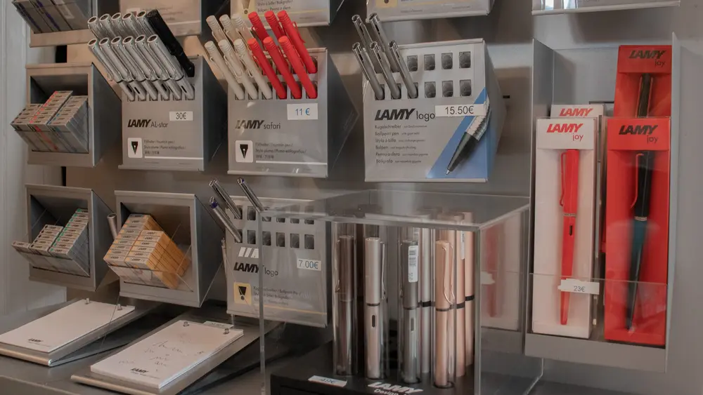 lamy pennen de blauwe pen