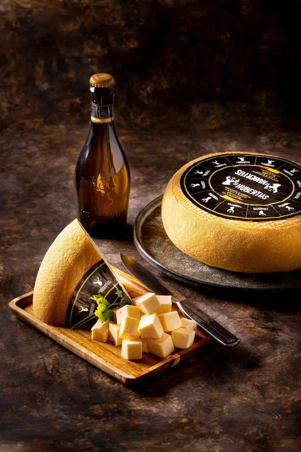 Sint Hubertus kaas met bier in verwerkt