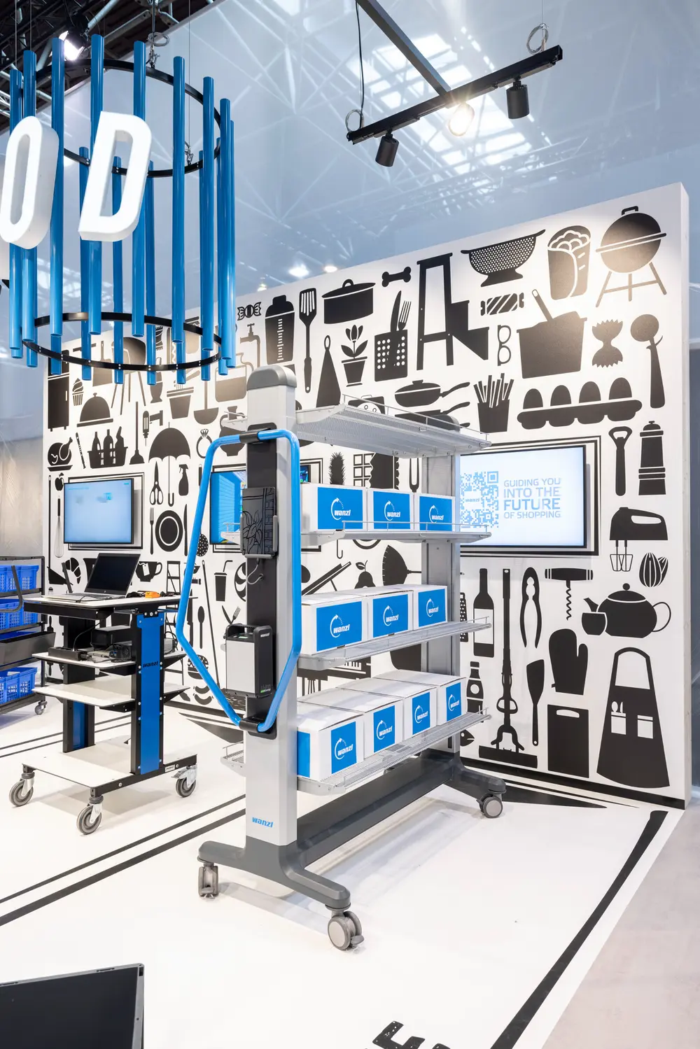 ergonomische orderverzamelwagen KT-Lift Wanzl