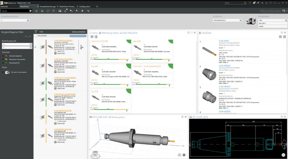 tdm systems screenshot