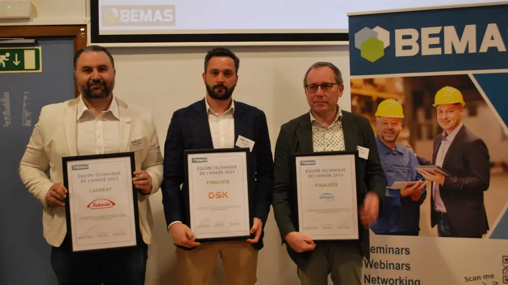 Takeda won de prijs van de jury. De publieksprijs was voor GSK